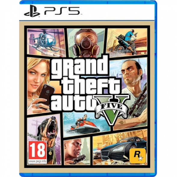 Игра Grand Theft Auto V (GTA 5) [PS5, русские субтитры] в Барнауле