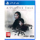 Игра A Plague Tale: Innocence [PS4, русские субтитры] в Барнауле