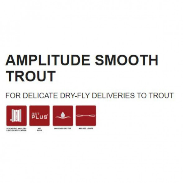 Нахлыстовый шнур Scientific Anglers Amplitude Smooth Trout WF-7-F 131414 в Барнауле