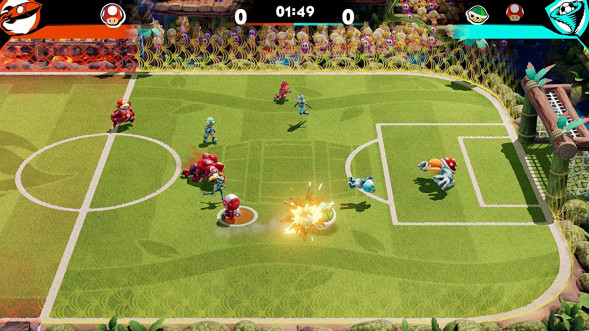 Игра Mario Strikers Battle League для Nintendo Switch, картридж в Барнауле