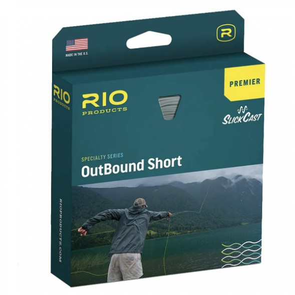 Леска RIO Premier Outbound Short WF7F/H/I, Clear/Moss/Ivory в Барнауле