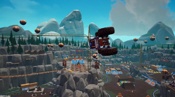 Игра Hot Wheels Monster Trucks: Stunt Mayhem [PS5, английская версия] в Барнауле