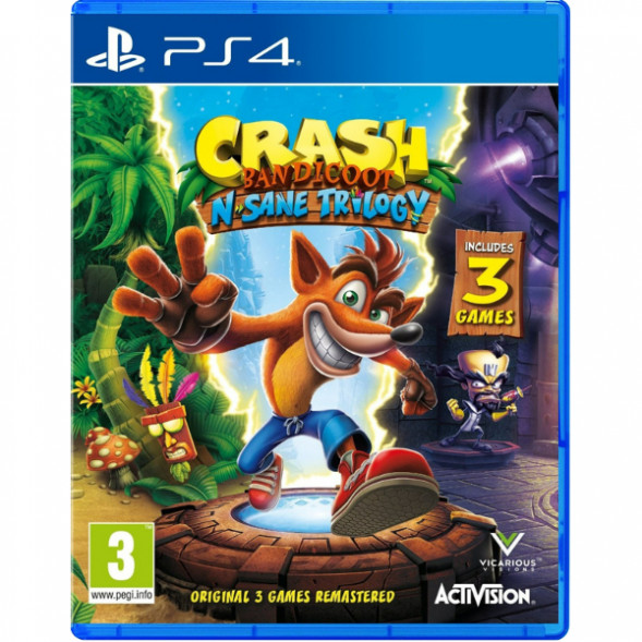 Игра Crash Bandicoot N-Sane Trilogy для PlayStation 4 в Барнауле