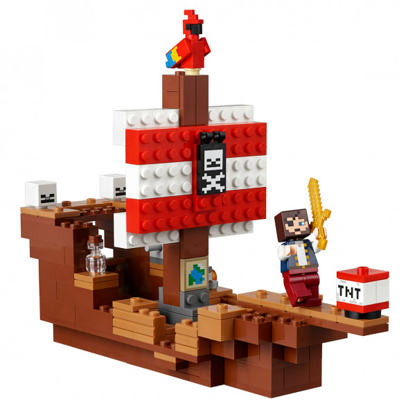 Конструктор LEGO Minecraft 21152 Приключения на пиратском корабле в Барнауле