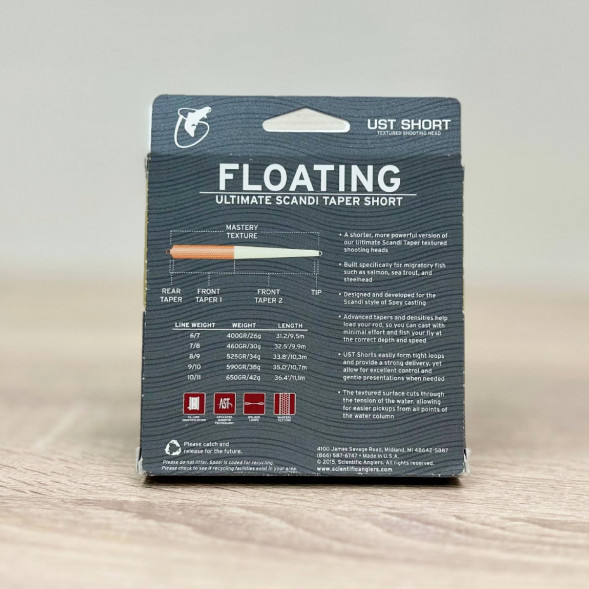 Рыболовная леска Scientific Anglers UST Short St-8/9-f Floating 124997 в Барнауле