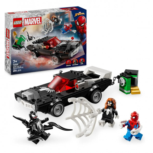 Конструктор LEGO Super Heroes 76309 Человек-паук против Венома в Барнауле