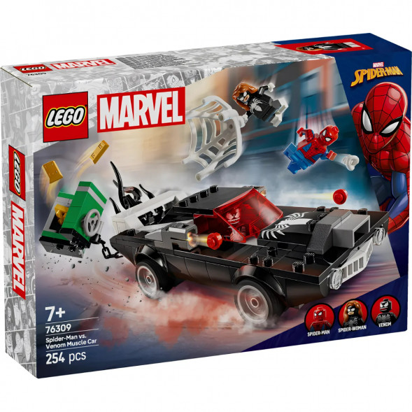 Конструктор LEGO Super Heroes 76309 Человек-паук против Венома в Барнауле
