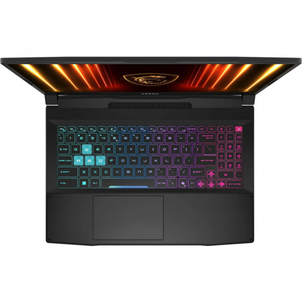 Ноутбук MSI Katana 15 HX B14WFK-1073XRU (15.6&amp;quot;, IPS, Intel Core i7-14650HX 2.2ГГц, 16 ядер, 16ГБ DDR5, 512ГБ SSD, NVIDIA GeForce RTX 5060 - 8 ГБ, без ОС), черный в Барнауле