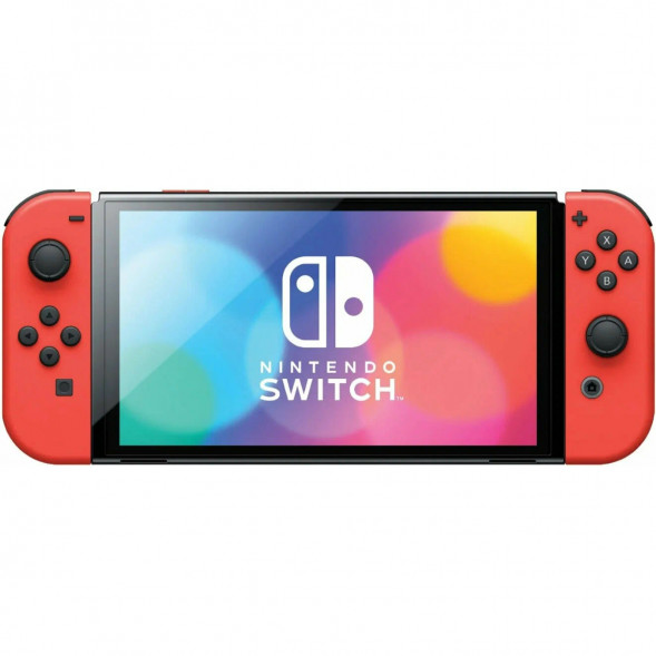Игровая приставка Nintendo Switch OLED 64 ГБ, Mario Red Edition в Барнауле