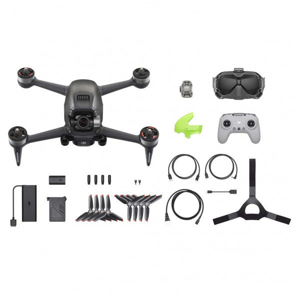 Квадрокоптер DJI FPV Combo (EU), grey в Барнауле