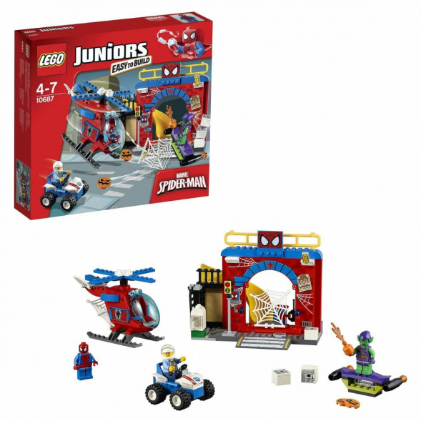 Конструктор LEGO Juniors 10687 Убежище Человека-паука в Барнауле