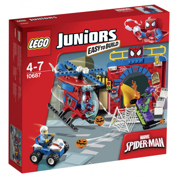 Конструктор LEGO Juniors 10687 Убежище Человека-паука в Барнауле