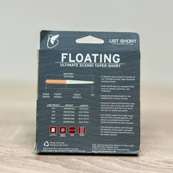 Рыболовная леска Scientific Anglers UST Short St-10/11-f Floating 125017 в Барнауле