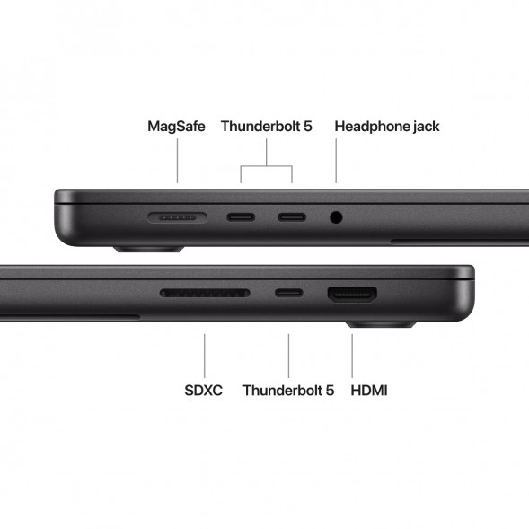Ноутбук Apple MacBook Pro 16 2026 MGEE4 (M5 Max 40-Core GPU, 48/2TB), Черный космос/Space Black в Барнауле