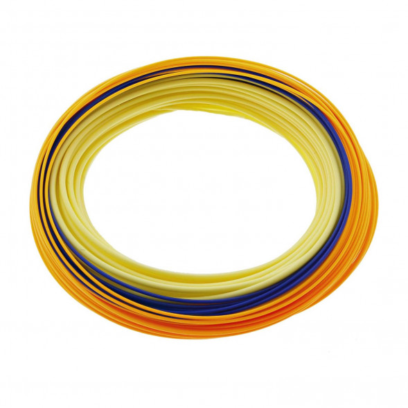 Леска RIO Premier Dart V2.0 Float WF7F/S3, Black/Yellow/Blue/Orange в Барнауле