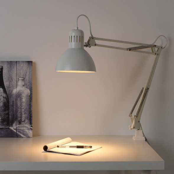 Лампа рабочая IKEA TERTIAL, белый  в Барнауле