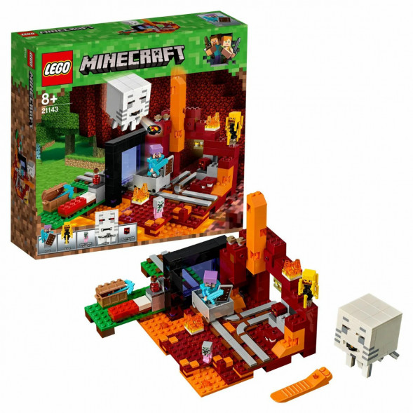 Конструктор LEGO Minecraft 21143 Портал в Подземелье  в Барнауле