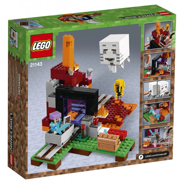 Конструктор LEGO Minecraft 21143 Портал в Подземелье  в Барнауле