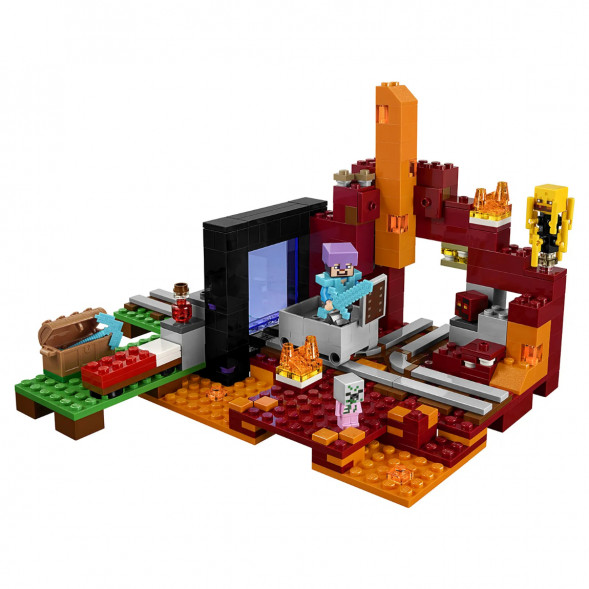 Конструктор LEGO Minecraft 21143 Портал в Подземелье  в Барнауле