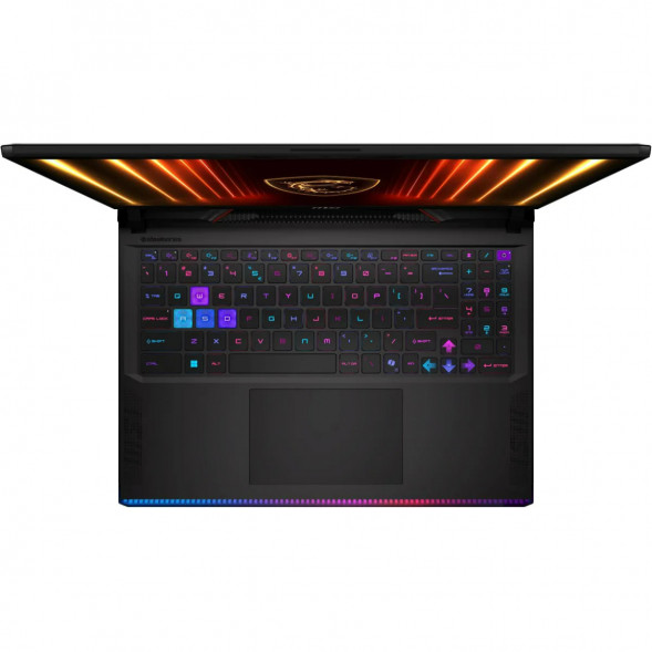 Ноутбук MSI Raider 16 HX AI A2XWHG-814XRU (16&amp;quot;, IPS, Intel Core Ultra 7 255HX 2.4ГГц, 20 ядер, 32ГБ DDR5, 1ТБ SSD, NVIDIA GeForce RTX 5070 Ti 12 ГБ, FreeDOS), черный в Барнауле