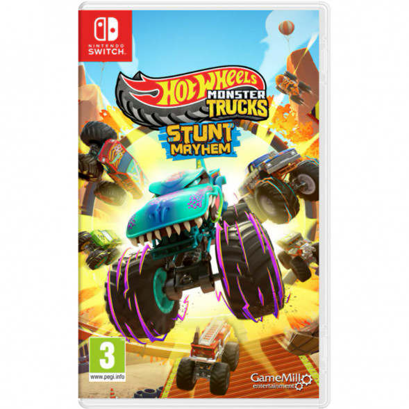 Игра Hot Wheels Monster Trucks: Stunt Mayhem [Nintendo Switch, английская версия] в Барнауле