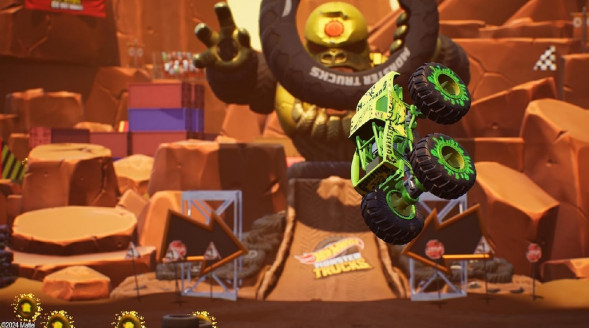 Игра Hot Wheels Monster Trucks: Stunt Mayhem [Nintendo Switch, английская версия] в Барнауле