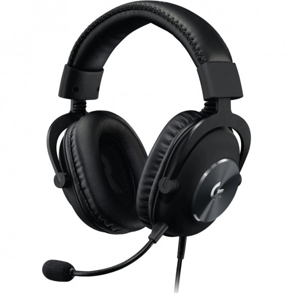 Игровые наушники проводные Logitech G Pro X SE, черный в Барнауле