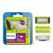 Сменные лезвия Philips OneBlade 2 шт. + 1 шт. Body kit QP620/50 в Барнауле