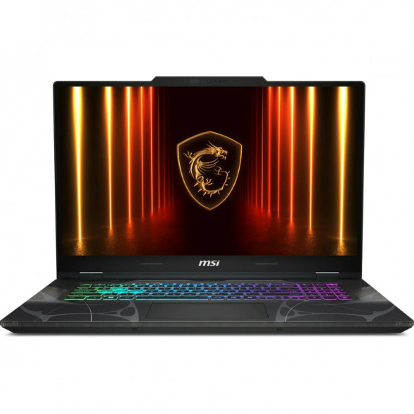 Ноутбук MSI Cyborg 17 B2RWEKG-279XRU (17.3&amp;quot;, IPS, Intel Core 7 240H 2.5ГГц, 10 ядер, 16ГБ DDR5, 1ТБ SSD, NVIDIA GeForce RTX 5050 - 8 ГБ, без ОС), черный в Барнауле