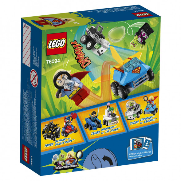 Конструктор LEGO Super Heroes 76094 Супергёрл против Брейниака в Барнауле
