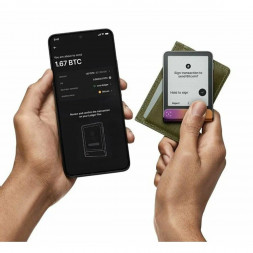 Аппаратный криптокошелек Ledger Flex, Ferro Fuchsia