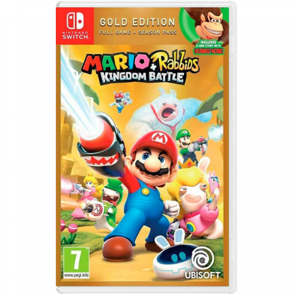 Игра Mario Rabbids: Kingdom Battle. Gold Edition [Nintendo Switch, английская версия] в Барнауле