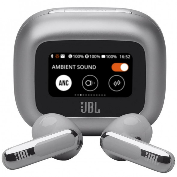 Беспроводные наушники JBL Live Flex 3, Silver в Барнауле