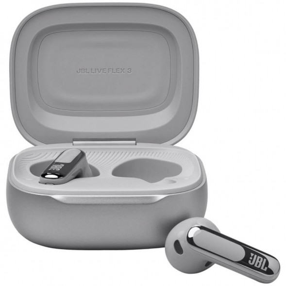 Беспроводные наушники JBL Live Flex 3, Silver в Барнауле