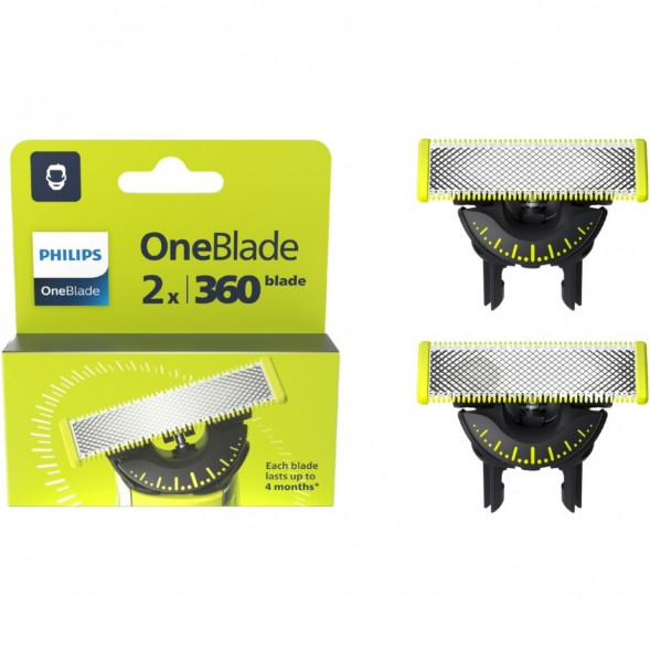 Сменные лезвия Philips QP420/50, 2 шт. в Барнауле