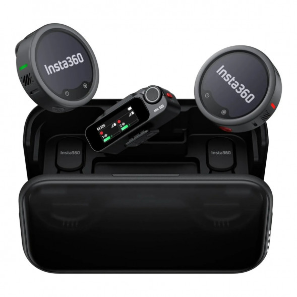 Беспроводной микрофон Insta360 Mic Pro (2TX + 1RX) в Барнауле