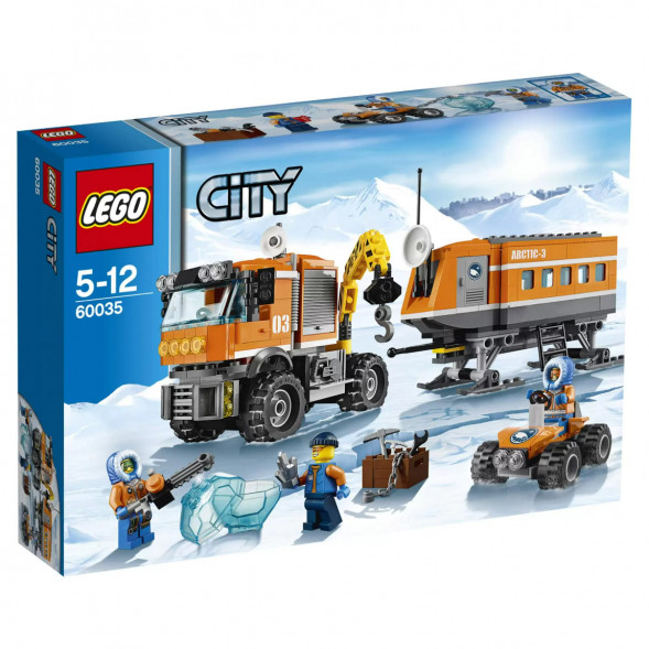 Конструктор LEGO City 60035 Передвижная арктическая станция в Барнауле