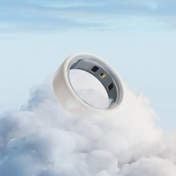 Умное кольцо Oura Ring 4 Ceramic (размер 9), Облако/Cloud