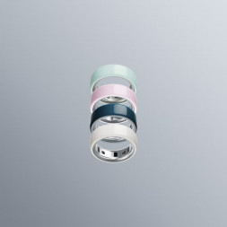 Умное кольцо Oura Ring 4 Ceramic (размер 9), Облако/Cloud