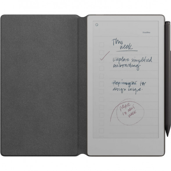 Графический планшет reMarkable Paper Pro Move + Стилус MarkerPlus + Чехол BookFolio Premium Leather, Black в Барнауле