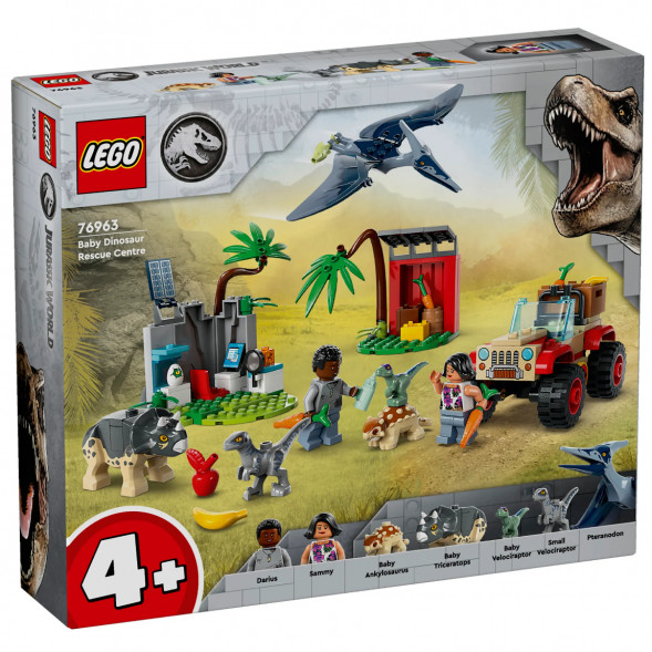 Конструктор LEGO Jurassic World 76963 Центр спасения детенышей динозавров в Барнауле