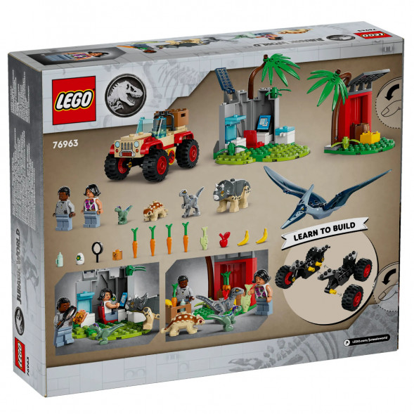 Конструктор LEGO Jurassic World 76963 Центр спасения детенышей динозавров в Барнауле