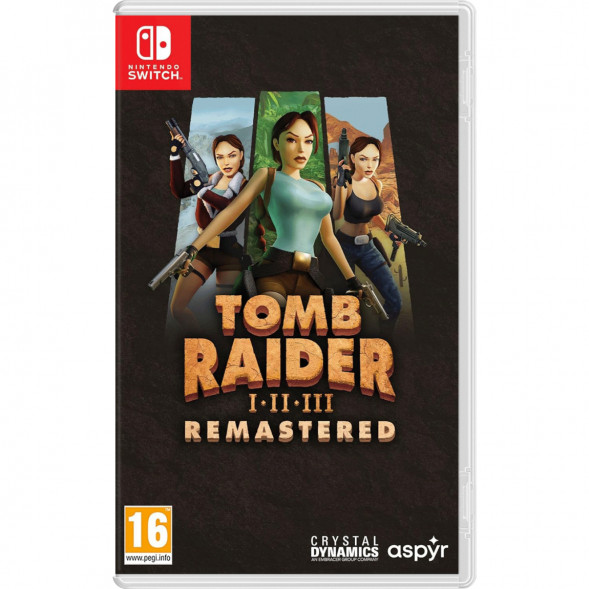Игра Tomb Raider I-III Remastered [Nintendo Switch, русская версия] в Барнауле
