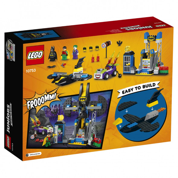Конструктор LEGO Juniors 10753 Нападение Джокера на Бэтпещеру в Барнауле