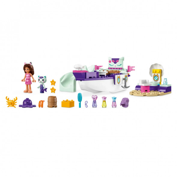 Конструктор LEGO Gabby&amp;#039;s Dollhouse 10786 Корабль и спа Габби и МерКэта в Барнауле