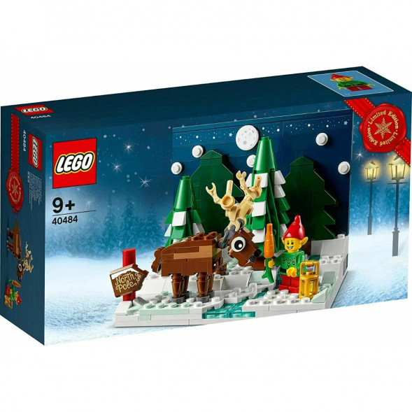 Конструктор LEGO 40484 Перед домом Деда Мороза в Барнауле