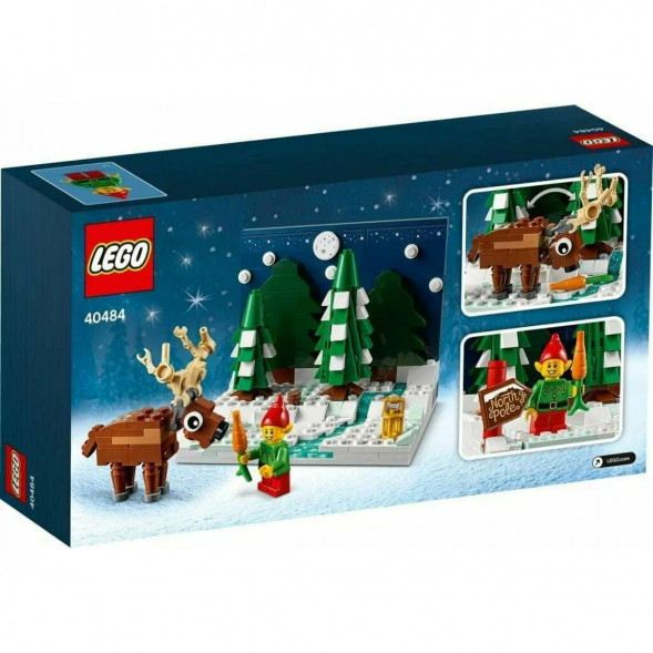 Конструктор LEGO 40484 Перед домом Деда Мороза в Барнауле