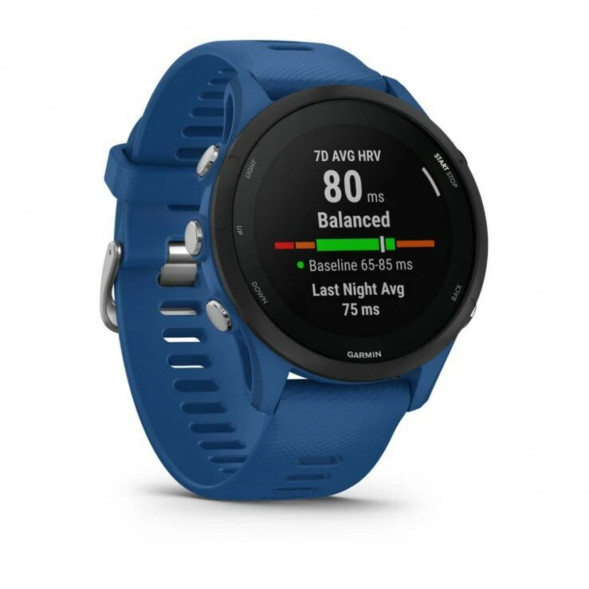 Умные часы Garmin Forerunner 255 Sport с синим ремешком 010-02641-11 в Барнауле