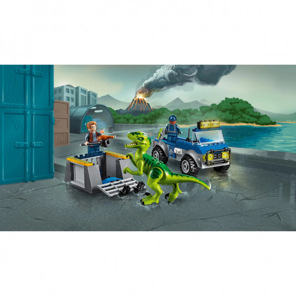 Конструктор LEGO Juniors 10757 Грузовик спасателей для перевозки раптора в Барнауле