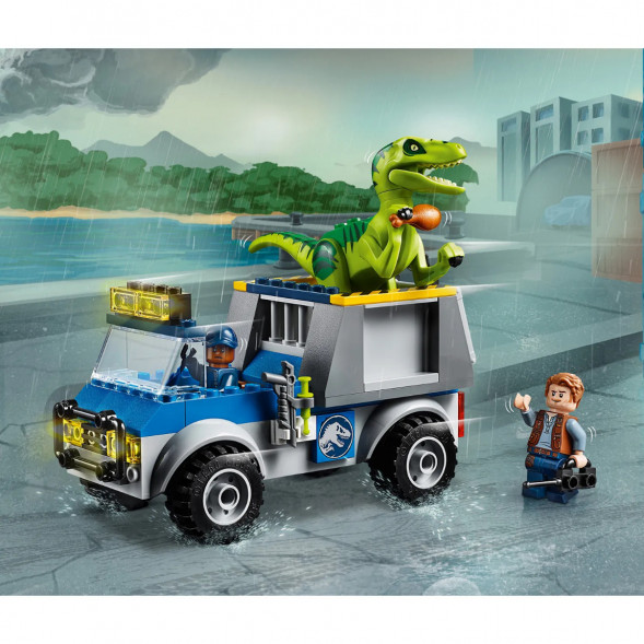 Конструктор LEGO Juniors 10757 Грузовик спасателей для перевозки раптора в Барнауле